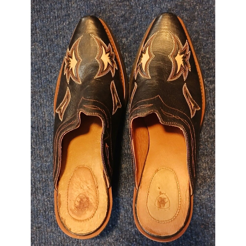 Ariat Women Dixon Western Mule Slip On Boots NWOB    6.5 - Picture 2 of 9